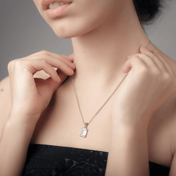 Lab Grown Diamond Pendant Necklace 