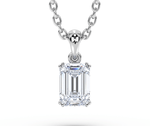 Lab Grown Diamond Pendant Necklace 