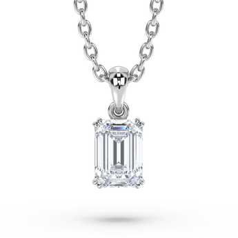 Lab Grown Diamond Pendant Necklace 