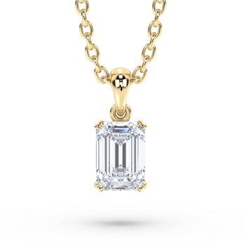Lab Grown Diamond Pendant Necklace 