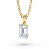 Lab Grown Diamond Pendant Necklace 
