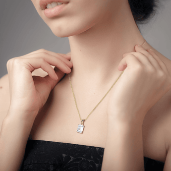 Lab Grown Diamond Pendant Necklace 