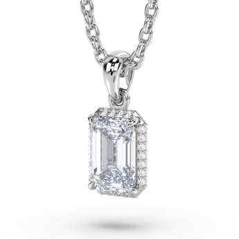 Lab Grown Diamond Pendant Necklace 
