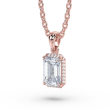 Lab Grown Diamond Pendant Necklace 