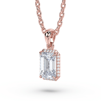 Lab Grown Diamond Pendant Necklace 