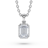 Lab Grown Diamond Pendant Necklace 