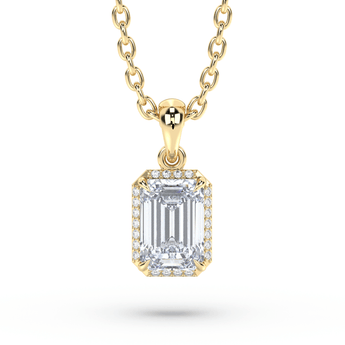 Lab Grown Diamond Pendant Necklace 
