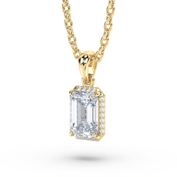 Lab Grown Diamond Pendant Necklace 