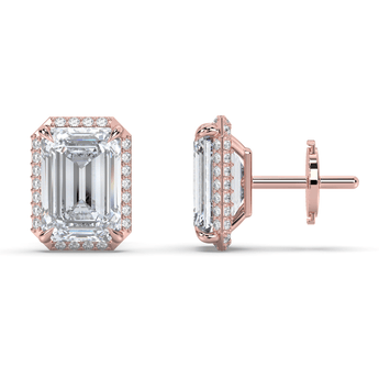 Lab Grown Diamond Stud Earrings 