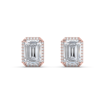 Lab Grown Diamond Stud Earrings 