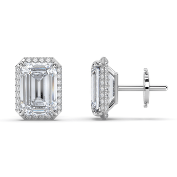 Lab Grown Diamond Stud Earrings 