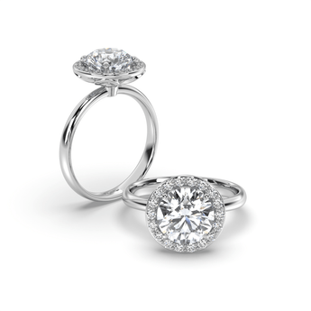 Lab Grown Diamond Engagement Ring 