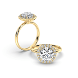 Lab Grown Diamond Engagement Ring 