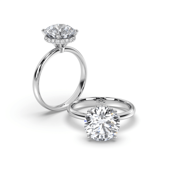 Lab Grown Diamond Engagement Ring 