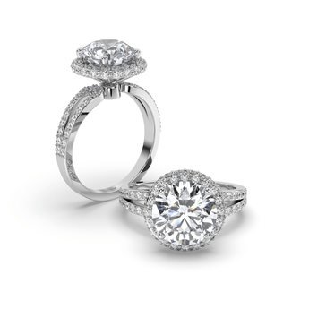 Lab Grown Diamond Engagement Ring 