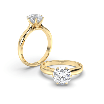 Lab Grown Diamond Engagement Ring 