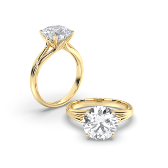 Lab Grown Diamond Engagement Ring 