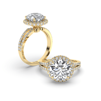 Lab Grown Diamond Engagement Ring 