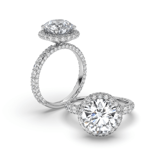 Lab Grown Diamond Engagement Ring 