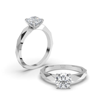 Lab Grown Diamond Engagement Ring 