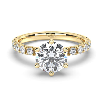 Lab Grown Diamond Engagement Ring 