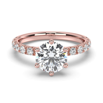 Lab Grown Diamond Engagement Ring 