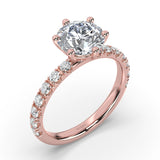 Lab Grown Diamond Engagement Ring 
