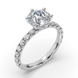 Lab Grown Diamond Engagement Ring 
