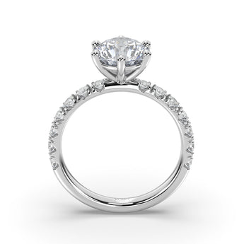 Lab Grown Diamond Engagement Ring 