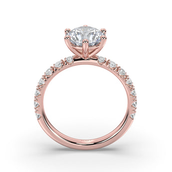 Lab Grown Diamond Engagement Ring 