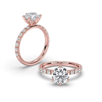Lab Grown Diamond Engagement Ring 