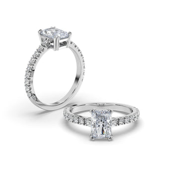 Lab Grown Diamond Engagement Ring 