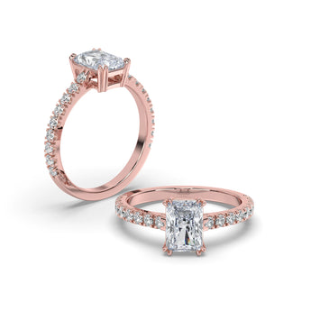 Lab Grown Diamond Engagement Ring 