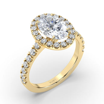 Lab Grown Diamond Engagement Ring 