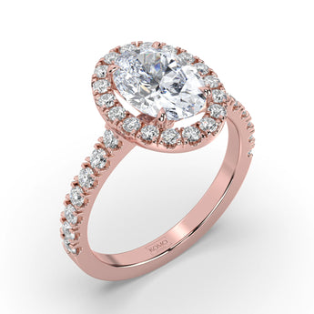 Lab Grown Diamond Engagement Ring 