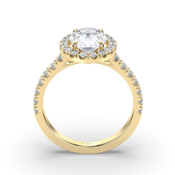 Lab Grown Diamond Engagement Ring 