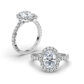 Lab Grown Diamond Engagement Ring 