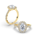 Lab Grown Diamond Engagement Ring 
