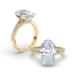 Lab Grown Diamond Engagement Ring 