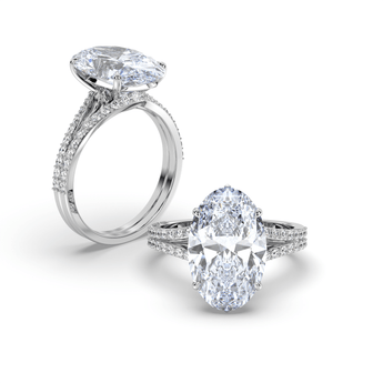 Lab Grown Diamond Engagement Ring 