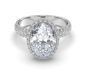 Lab Grown Diamond Engagement Ring 