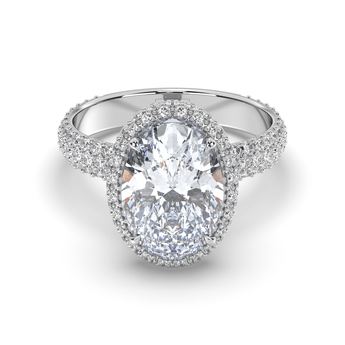 Lab Grown Diamond Engagement Ring 
