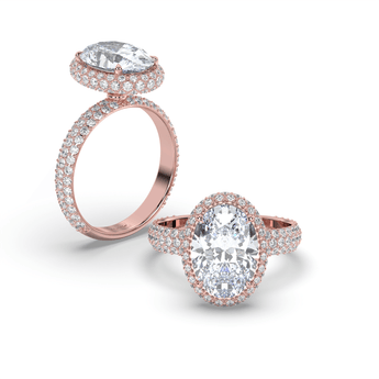 Lab Grown Diamond Engagement Ring 