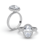 Lab Grown Diamond Engagement Ring 