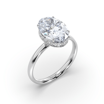 Lab Grown Diamond Engagement Ring 