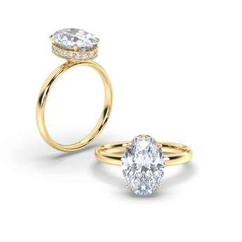 Lab Grown Diamond Engagement Ring 