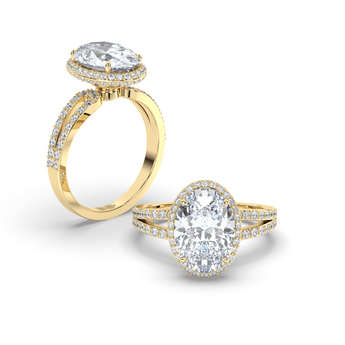 Lab Grown Diamond Engagement Ring 