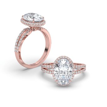Lab Grown Diamond Engagement Ring 