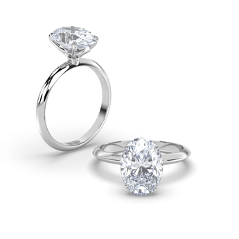 Lab Grown Diamond Engagement Ring 
