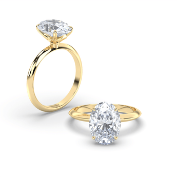 Lab Grown Diamond Engagement Ring 